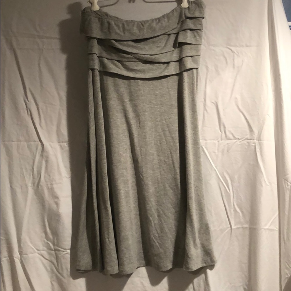 Strapless dress